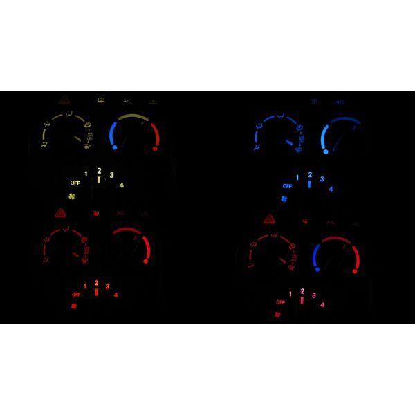 eKワゴン H82W LEDエアコン照明セット！