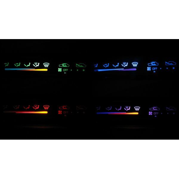 ミニカトッポ H22V/H22A/H27V/H27A LEDエアコン照明セット！