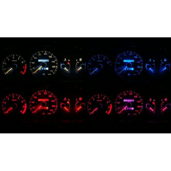 カルタス GC21/GC31/GC41 LEDメーター照明セット！ ホワイトメーター装着車用