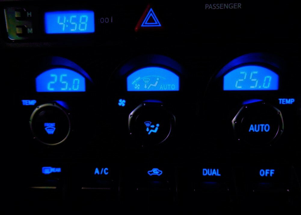 楽天市場】エアコンパネル LED 打ち替え（対応車種メーカートヨタ