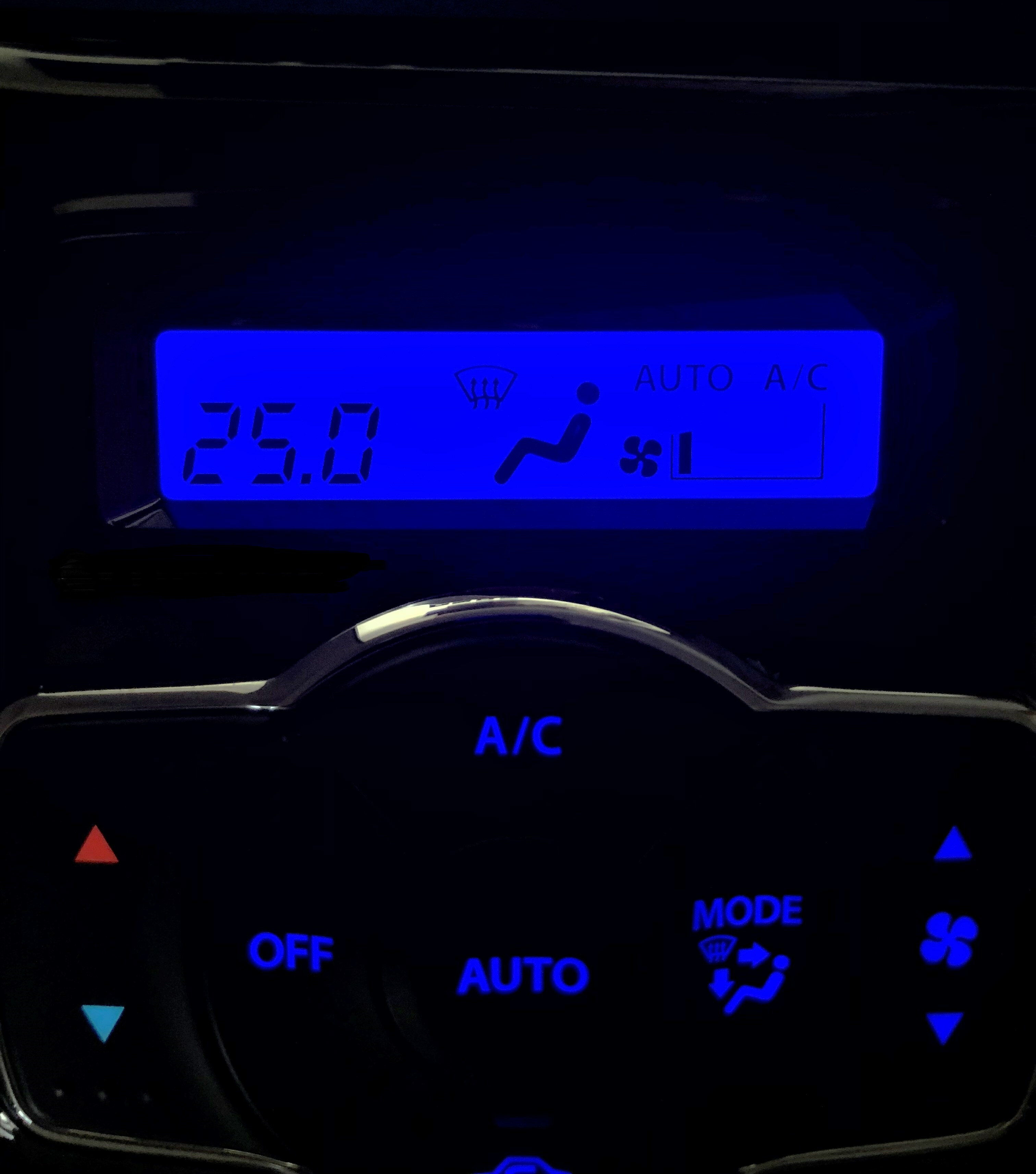 ソリオ MA36/MA46S LED打ち換え済み エアコンパネル☆ nanoe無し車用