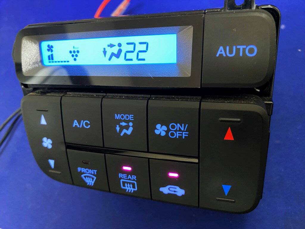 Rakuten - N-BOX　JF1　LED打ち換え済み スタートスイッチ＆エアコンパネル☆ Nボックス　ion有り車用