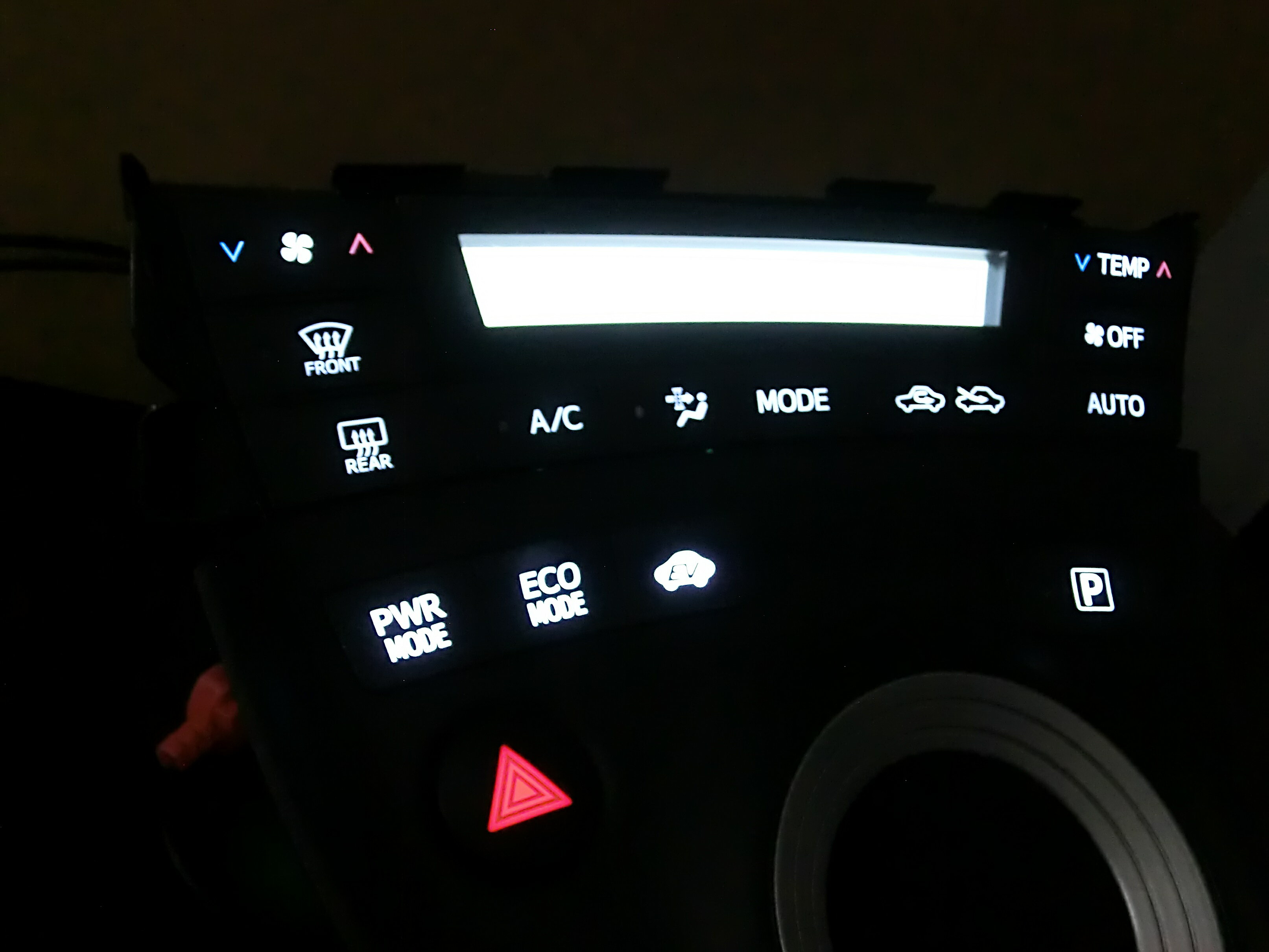 プリウス ZVW30 前期 LED打ち換え済み エアコン＆シフトパネル☆