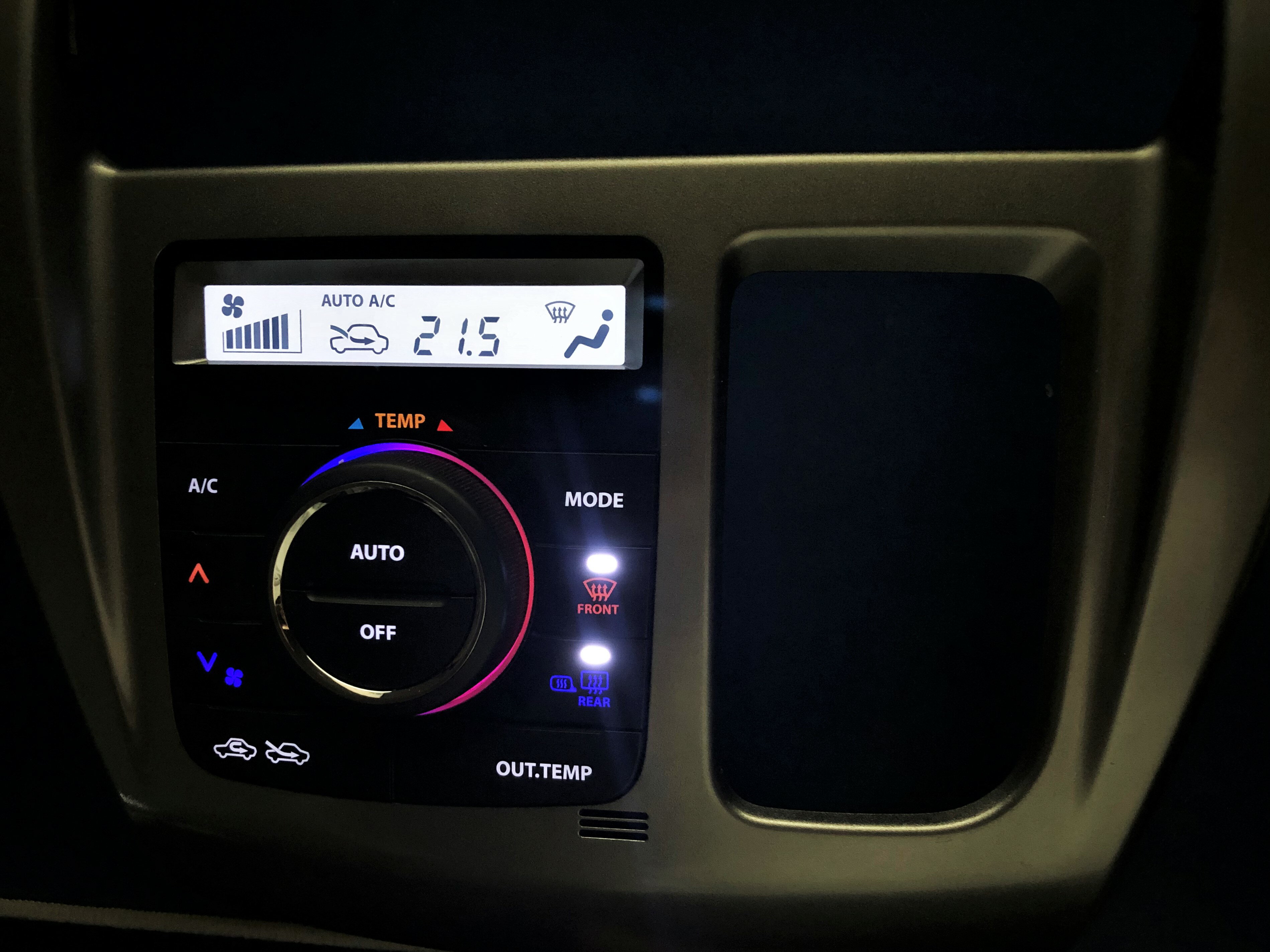 Rakuten - ハスラー MR31S/MR41S　LED打ち換え済み エアコンパネル☆ 黒パネル