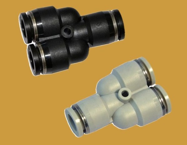適合チューブ 外径6mm 使用圧力範囲 1MPa 使用流体 空気 何個でも同梱OK！ ブラック、グレーから ご希望のカラーを指定お願い致します。