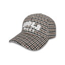 【 SALE / 40%OFF 】《 COOLA 3D ロゴ ハウンドトゥース CAP 》 帽子 キャップ ヘッドウェア HEADWEAR ベースボールキャップ...