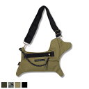 ダックスフンド バッグ ショルダー ベージュ 日本製 BAG ボディバッグ ダックス 犬 DOG アニマル アニマルバッグ お散歩 散歩 おさんぽ さんぽ うちのこ グッズ 撥水 防水 耐候性 CORDURA コーデュラ レディース メンズ ユニセックス BEIGE ミリタリー クーラ COOLA