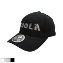 《 COOLA グラフィティ ロゴ エンブロイダリー CAP ブラック 【 送料無料 】 》キャップ ベースボールキャップ 帽子 ヘッドウェア 刺繍 春 夏 秋...