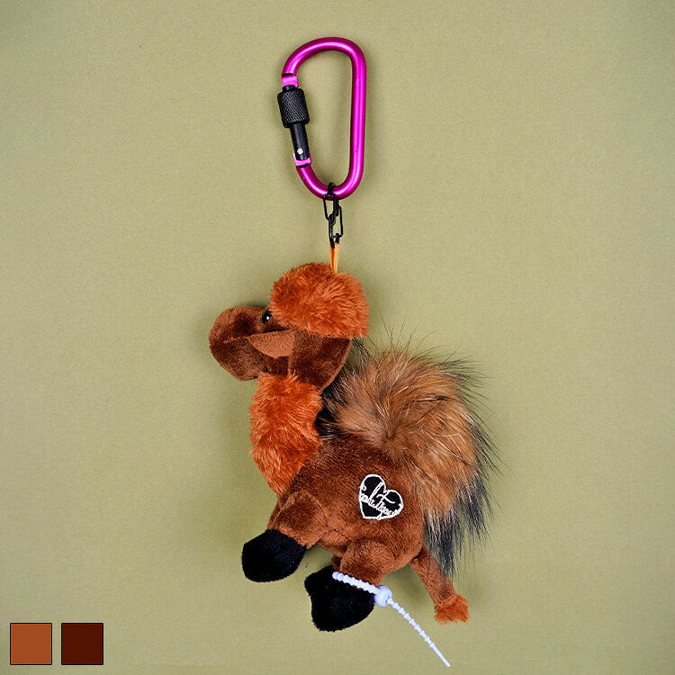 直営限定ITEM《 COOLA ファー キャメル BAGチャーム ブラウン 》 クーラ バッグチャーム バッグ 小物 ..