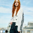 【 SALE / 50%OFF 】《 MAISON COOLA レース シアー カーディガン ホワイト 》 トップス TOPS 羽織り カーデ レースカーデ サ...