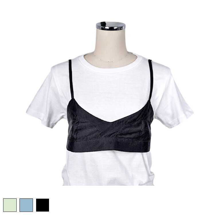 《 クロップド バック リボン ビスチェ ブラック 》 COOLA クーラ トップス TOPS レイ