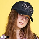 《 MAISON COOLA 3D エンブロイダリー キャップ ブラック 》 クーラ 帽子 CAP ベースボールキャップ ヘッドウェア HEADWEAR 刺繍 ...
