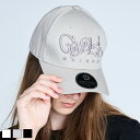 《 MAISON COOLA 3D エンブロイダリー キャップ グレー 》 COOLA クーラ 帽子 CAP ベースボールキャップ ヘッドウェア HEADWEA...