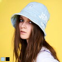 《 COOLA ロゴ デニム HAT ユーズド 》 クーラ ハット バケハ バケットハット 帽子 ヘッドウェア ペイント ハンドペイント ウォッシュ加工 ヴィン...