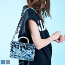 《 ペイント デニム ショルダー バッグ ユーズド 》 COOLA クーラ BAG カバン ショルダーバッグ ハンドバッグ 2way リメイク ロゴ コンパクト コンパクトバッグ ミニバッグ ワンポイント おしゃれ レディース レディースファッション カジュアル ストリート スポーティ