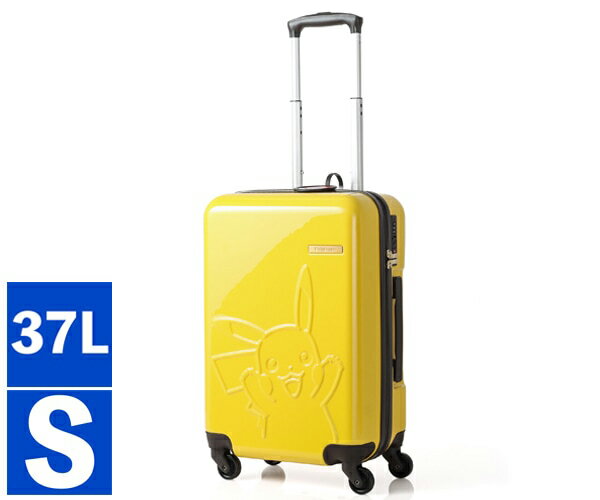 【選べるノベルティ付】 POKEMON ポケモン キャリーケース ピカチュウ 37L （カラー：イエロー） PK-0864-50 | キャリーバック スーツケース ビジネス メンズ レディース キャリー バック 旅行 出張のサムネイル