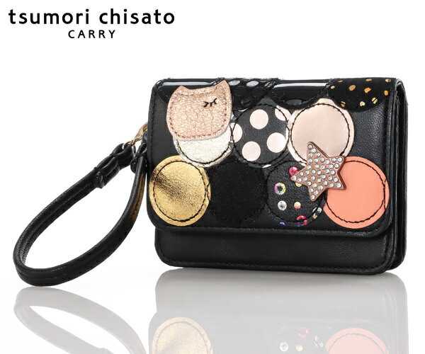 Rakuten - 【選べるノベルティ付】 tsumori chisato ツモリチサト 新マルチドット マルチケース （カラー：ブラック2） 57096 | プレゼント ギフト