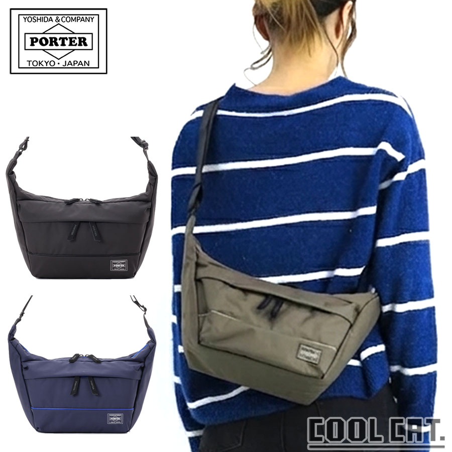 PORTER ポーターガール ムース S トートバッグ ネイビー PORTER GIRL