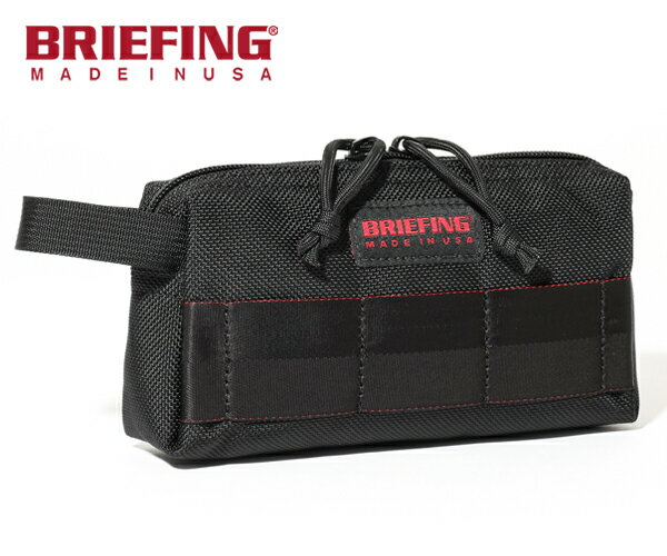 ブリーフィング 【選べるノベルティ付】ブリーフィング BRIEFING モバイルポーチ M MOBILE POUCH M（カラー：ブラック） BRA213A03 | ギフト プレゼント