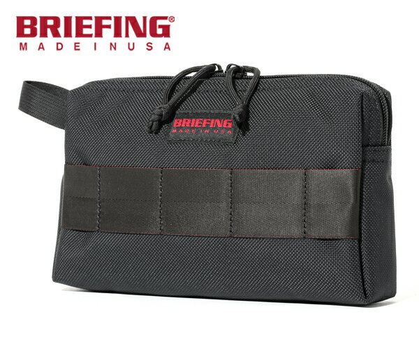 【選べるノベルティ付】ブリーフィング BRIEFING モバイルポーチ | MOBILE POUCH L（カラー：ブラック） BRA213A04 | ギフト プレゼント