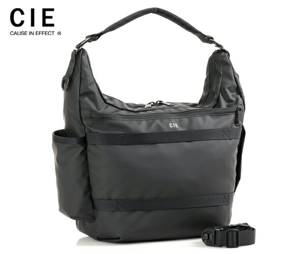 【選べるノベルティ付】 CIE シー グリッド3 ショルダーバッグ （カラー：ブラック） 032055 | ショルダーバッグ ブランド 旅行 斜めがけバッグ メンズバック 誕生日プレゼント レディース プレゼント ギフト