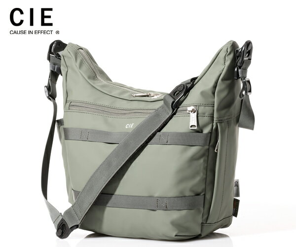 Rakuten - 【選べるノベルティ付】 CIE シー グリッド3 ショルダーバッグ S （カラー：オリーブ） 032066 | ショルダーバッグ ブランド 旅行 斜めがけバッグ メンズバック 誕生日プレゼント レディース プレゼント ギフト