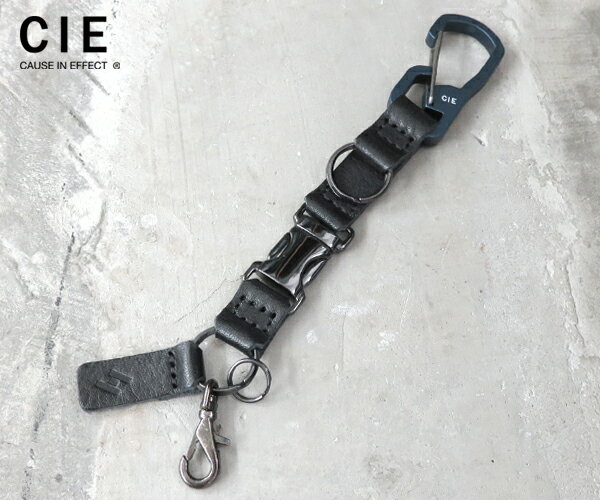 Leather - CIE シー レザーデタッチ キーフォブ （カラー：ネイビー） 082101 | メンズ レディース ブランド プレゼント 男性 鍵 キーホルダー ファッション小物 小物 おしゃれ カギ かぎ かっこいい ギフト 彼氏 旦那 誕生日 ホルダー