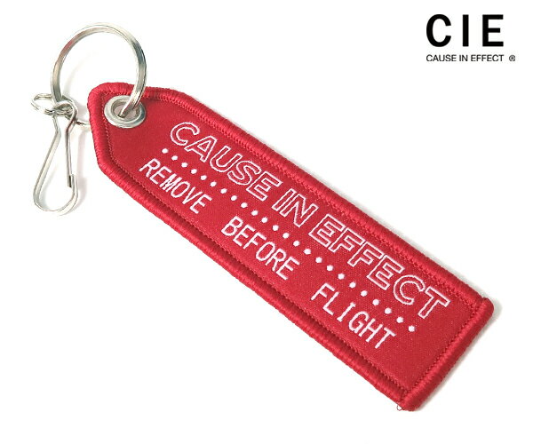 Rakuten - 【メール便対象商品】 CIE シー フライトタグ （カラー：レッド） 092350 | メンズ レディース ブランド プレゼント 男性 キーホルダー ファッション小物 小物 おしゃれ かっこいい プレゼント ギフト 彼氏 旦那 誕生日