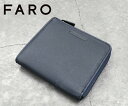 【選べるノベルティ付】ファーロ FARO ショートジップウォレット 1_W02_03 / Short Zip Wallet（カラー：ネイビー） F2031W203 | ギフト プレゼント