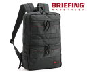 【選べるノベルティ付】 ブリーフィング BRIEFING バックパック SQ PACK SL(カラー:ブラック) BRA221P01 | ブリーフィングUSA ...