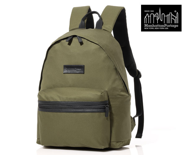 【選べるノベルティ付】 Manhattan Portage BLACK LABEL マンハッタンポーテージ ブラックレーベル バックパック （カラー：オリーブ） MP1277VTBL | ギフト プレゼント