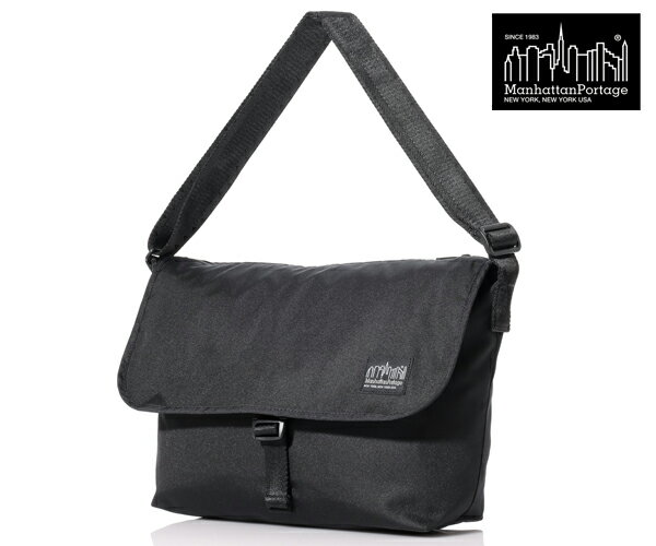 乐天商城 - 【選べるノベルティ付】 Manhattan Portage BLACK LABEL マンハッタンポーテージ ブラックレーベル メッセンジャーバッグ （カラー：ブラック） MP1641-305PBL | プレゼント ギフト