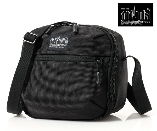 Rakuten - 【選べるノベルティ付】 Manhattan Portage BLACK LABEL マンハッタンポーテージ ブラックレーベル ショルダーバッグ （カラー：ブラック） MP2443BL | プレゼント ギフト
