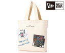  NEW ERA ニューエラ キャンバストート 22L JEAN MICHEL BASQUIAT ジャン＝ミシェル・バスキア LOVE IS A LIE LOVER＝LIAR （カラー：アイボリー） 13772568 | ギフト プレゼント