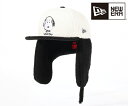 【選べるノベルティ付】 NEW ERA ニューエラ キャップ 59FIFTY Dog Ear ドッグイヤー PEANUTS ピーナッツ スヌーピー ホワイト ブ...