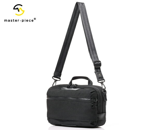 ＼全品エントリーで+P10倍！／【選べるノベルティ付】 master-piece マスターピース プログレス タフ ショルダーバッグ （カラー：ブラック） 02400-ba | マスターピース ショルダーバッグ 日本製 | プレゼント ギフト