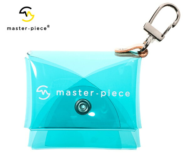 master-piece マスターピース クリア ビニールポーチ （カラー：ブルー） 03090 | ギフト プレゼント