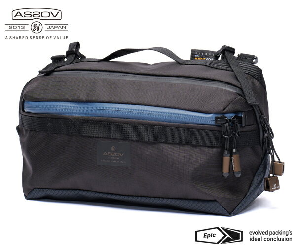 ＼15日限定！エントリーで最大41倍！／【選べるノベルティ付】 アッソブ EPIC SERIES サイドポーチ （..