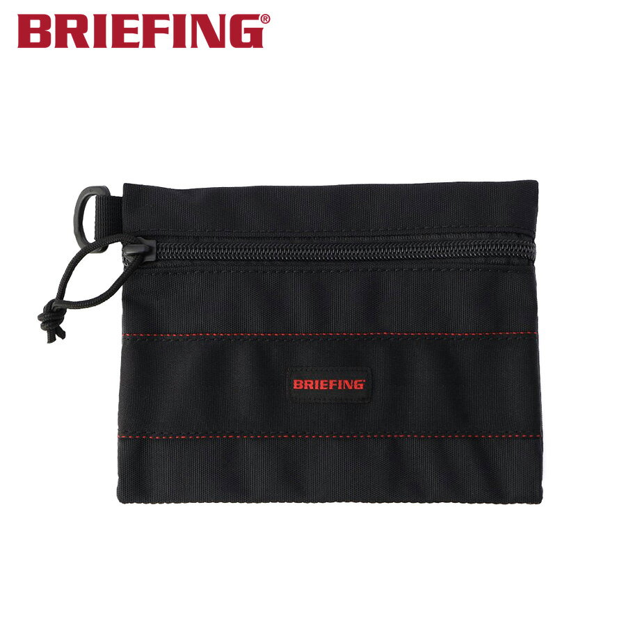 ブリーフィング ブリーフィング BRIEFING ポーチ FLAT POUCH M MW GENII （カラー：ブラック） BRA233A40 | ギフト プレゼント