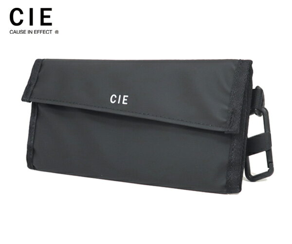 乐天商城 - 【選べるノベルティ付】 CIE シー ヴァリアス 長財布 （カラー：ブラック） 021850 | プレゼント ギフト
