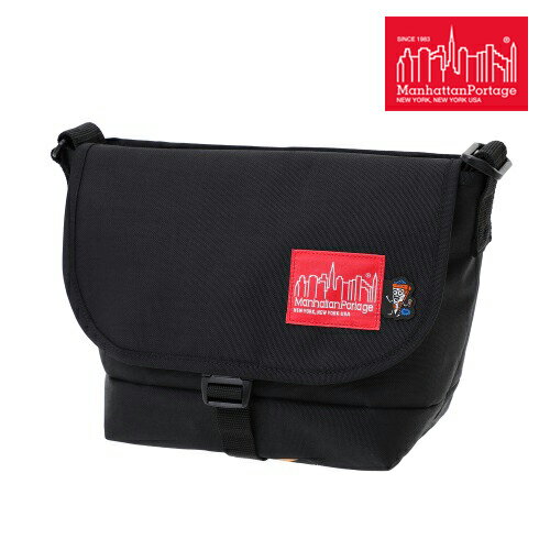 乐天商城 - 【選べるノベルティ付】 Manhattan Portage マンハッタンポーテージ TM Paint メッセンジャーバッグ （カラー：ブラック） MP1605JRBPDTMP | プレゼント ギフト