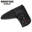 【選べるノベルティ付】ブリーフィング BRIEFING パターカバー PUTTER COVER LEOPARD JQ (カラー:ブラック) BRG251G27 ...