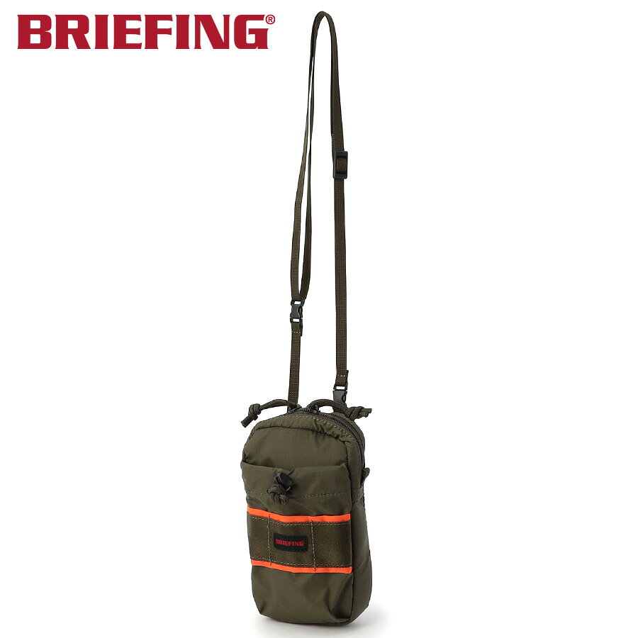 Rakuten - 【選べるノベルティ付】 ブリーフィング BRIEFING 2WAYショルダー PP MOBILE SACOCHE （カラー：オリーブ） BRA251L15 | プレゼント ギフト