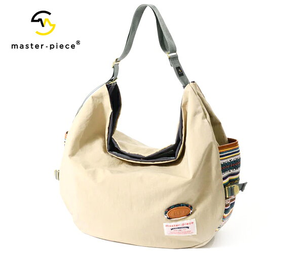 Rakuten - 【選べるノベルティ付】 master-piece マスターピース CHUP × master-piece ショルダーバッグ M （カラー：ベージュ） 03240 | プレゼント ギフト