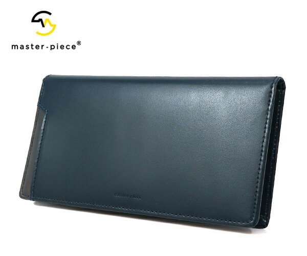 乐天商城 - 【選べるノベルティ付】 master-piece マスターピース ノッチ ロングウォレット （カラー：ブルー） 223063 | マスターピース 財布 日本製 | プレゼント ギフト