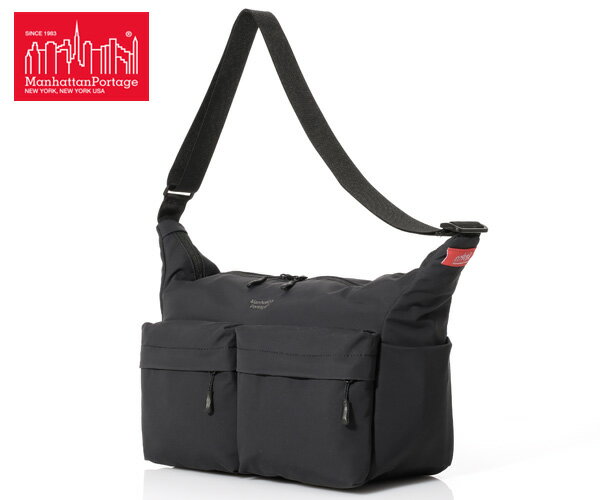 乐天商城 - 【選べるノベルティ付】 Manhattan Portage マンハッタンポーテージ ショルダーバッグ （カラー：ブラック） MP6042LTSP | プレゼント ギフト