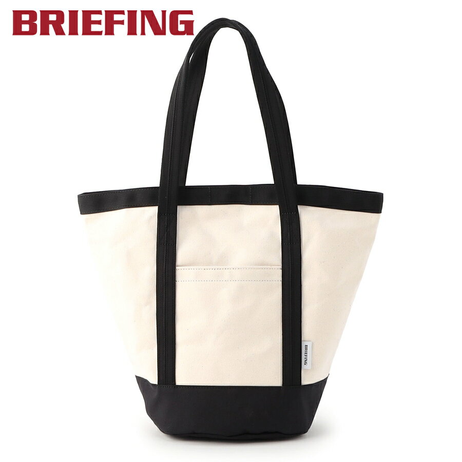 乐天商城 - 【選べるノベルティ付】ブリーフィング BRIEFING バケットトート BUCKET TOTE （カラー：ナチュラル×ブラック） BRL241T14 | プレゼント ギフト