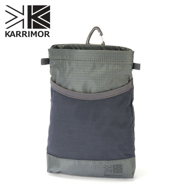 乐天商城 - KARRIMOR カリマー TC hip belt pouch ポーチ （カラー：チャコール） 501070-1200 | プレゼント ギフト