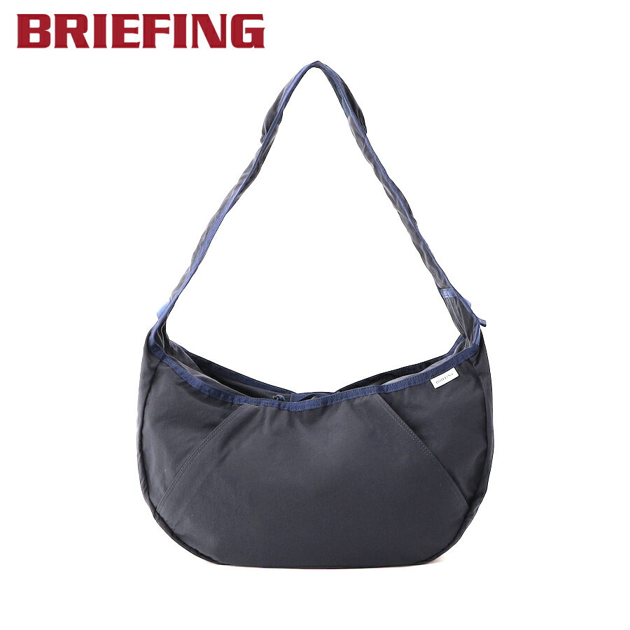 乐天商城 - 【選べるノベルティ付】 ブリーフィング BRIEFING ショルダーバッグ HOBO BAG WIDE （カラー：ネイビー） BRA251L12 | プレゼント ギフト