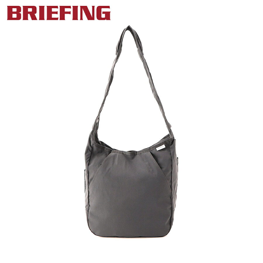 Rakuten - 【選べるノベルティ付】 ブリーフィング BRIEFING ショルダーバッグ HOBO BAG TALL （カラー：チャコール） BRA251L13 | プレゼント ギフト